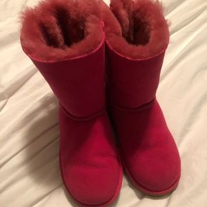 Hot Pink Girls Ugg Boots size 4